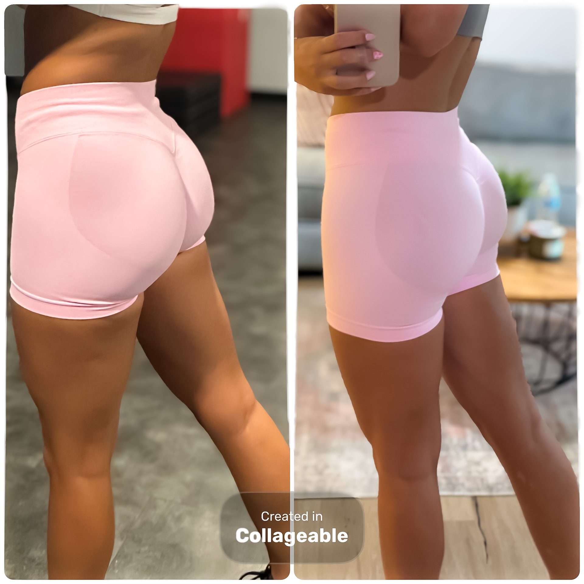 4Letter Lifts client lower-body progress photos