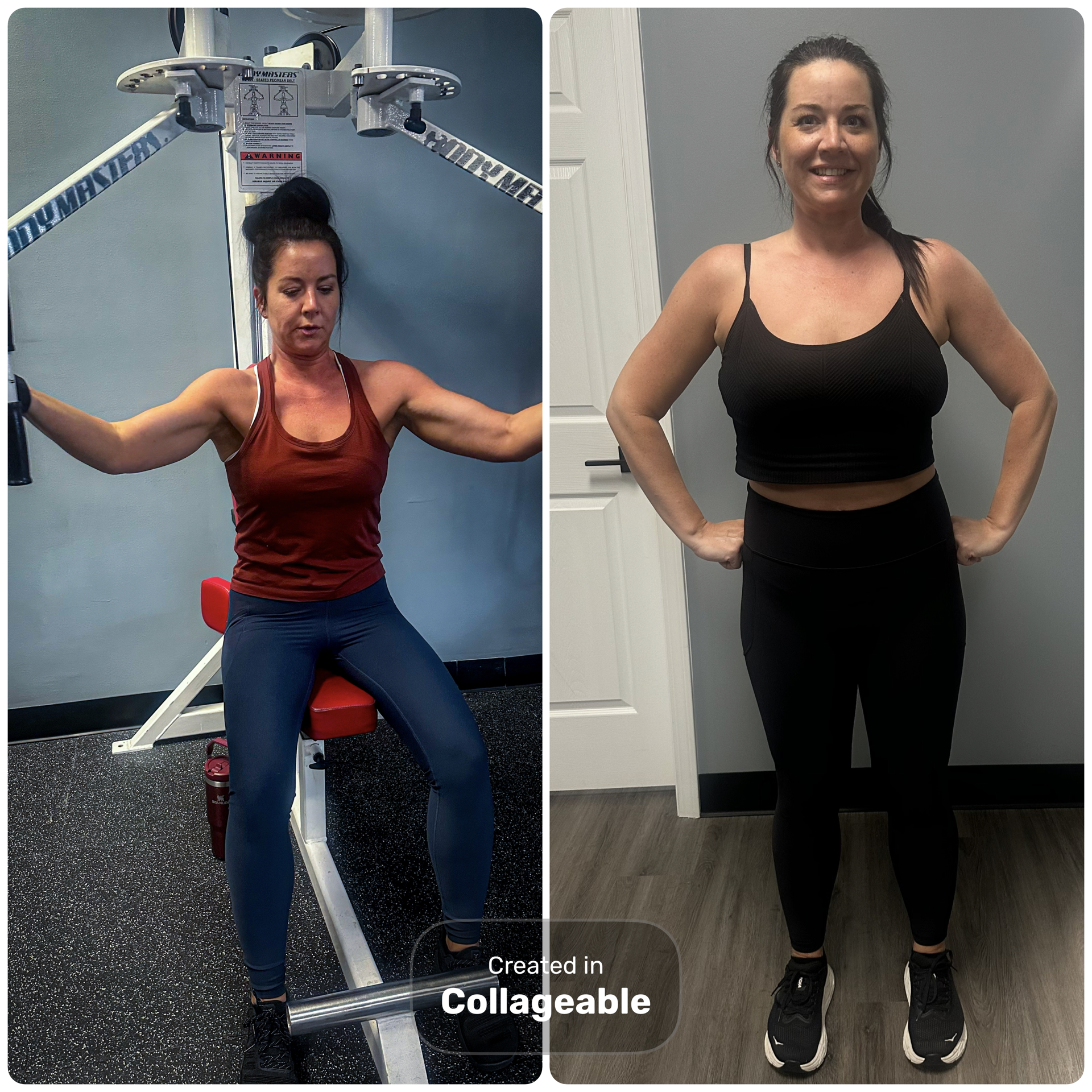 4Letter Lifts client strength and fitness progress photos