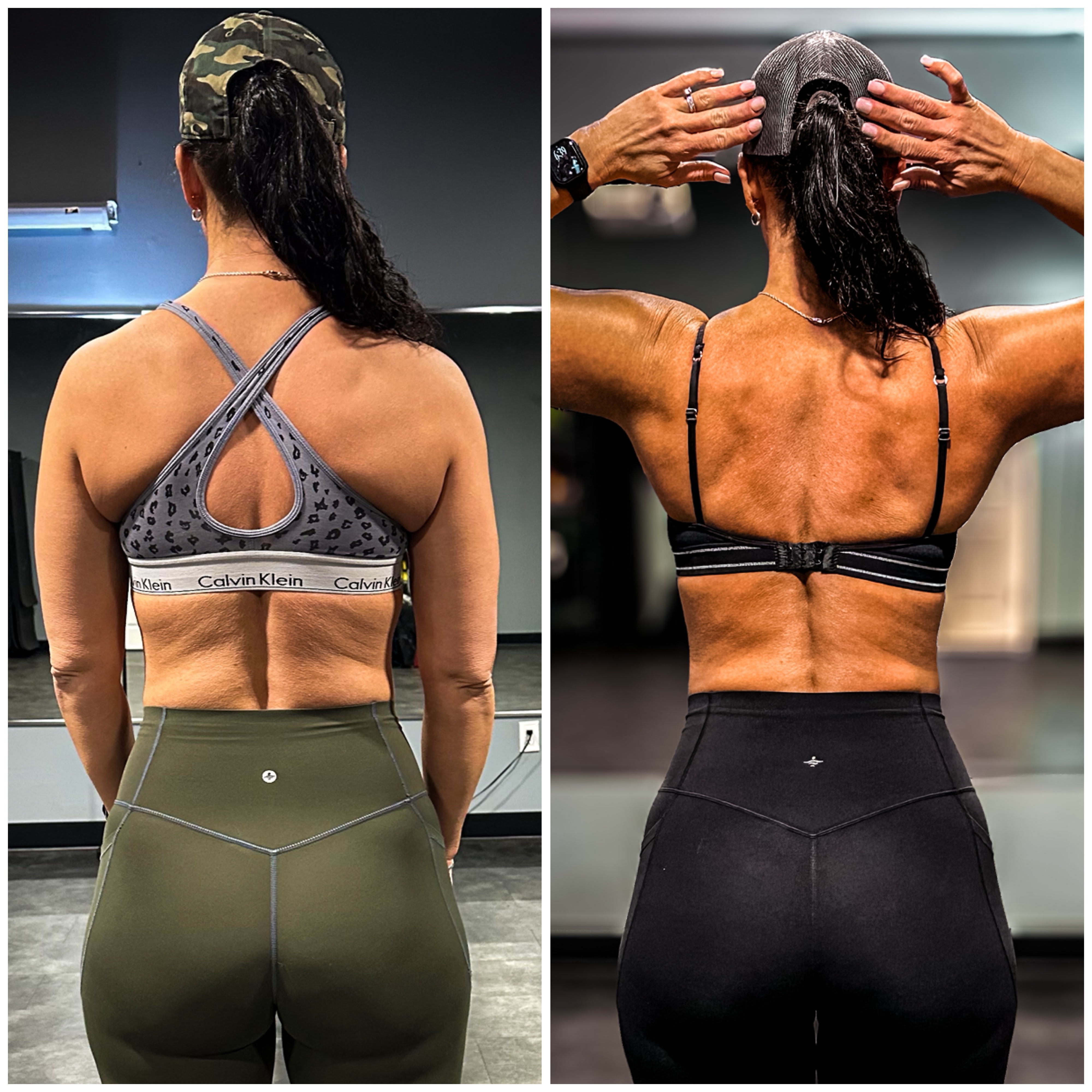 4Letter Lifts client back and shoulder strength progress photos